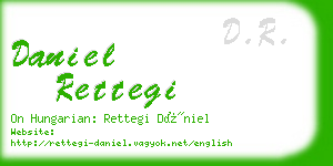 daniel rettegi business card